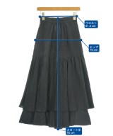 FRAY I.D（フレイアイディー）ロング・マキシ丈スカート 黒 サイズ:0(S位) レディース/2200638798111