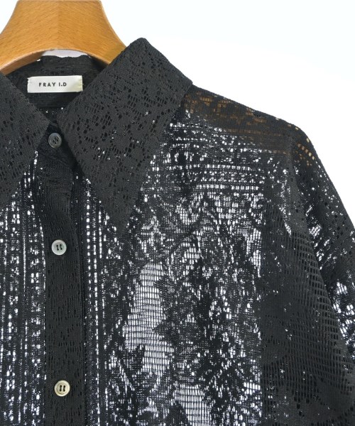 FRAY I.D（フレイアイディー）ブラウス 黒 サイズ:0(S位) レディース/2200623865057