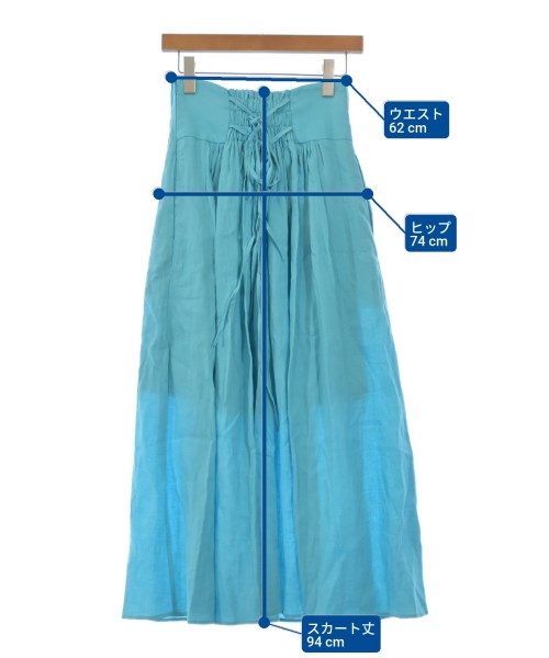 FRAY I.D（フレイアイディー）ロング・マキシ丈スカート 青 サイズ:0(S位) レディース/2200623865125