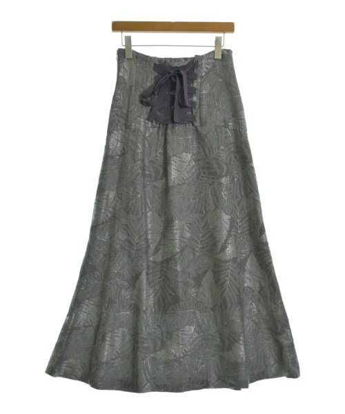 FRAY I.D（フレイアイディー）ロング・マキシ丈スカート グレー サイズ:0(S位) レディース/2200626191030