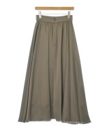 FRAY I.D（フレイアイディー）ロング・マキシ丈スカート 茶 サイズ:1(M位) レディース/2200640197025