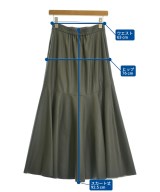 FRAY I.D（フレイアイディー）ロング・マキシ丈スカート カーキ サイズ:1(M位) レディース/2200623962022
