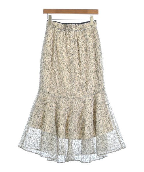 FRAY I.D（フレイアイディー）ロング・マキシ丈スカート ベージュ サイズ:1(M位) レディース/2200630081037