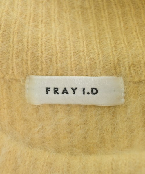 FRAY I.D（フレイアイディー）ニット・セーター 黄 サイズ:F レディース/2200623191033