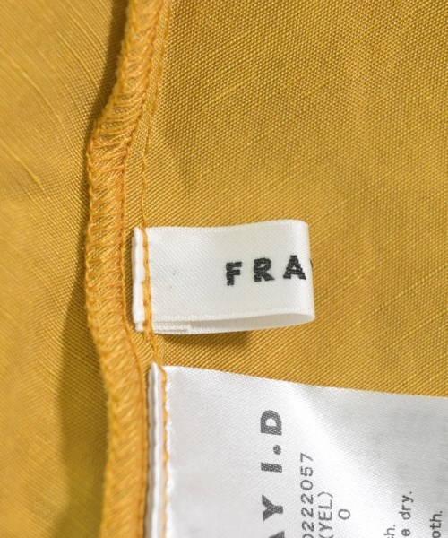 FRAY I.D（フレイアイディー）ワンピース 黄 サイズ:0(S位) レディース/2200637535076