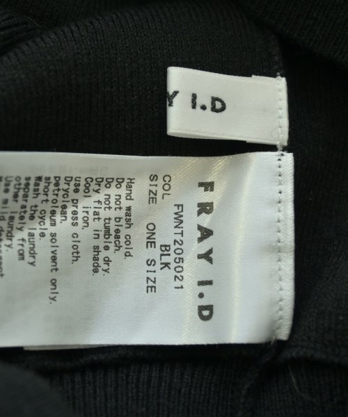 FRAY I.D（フレイアイディー）ニット・セーター 黒 サイズ:F レディース/2200629255050