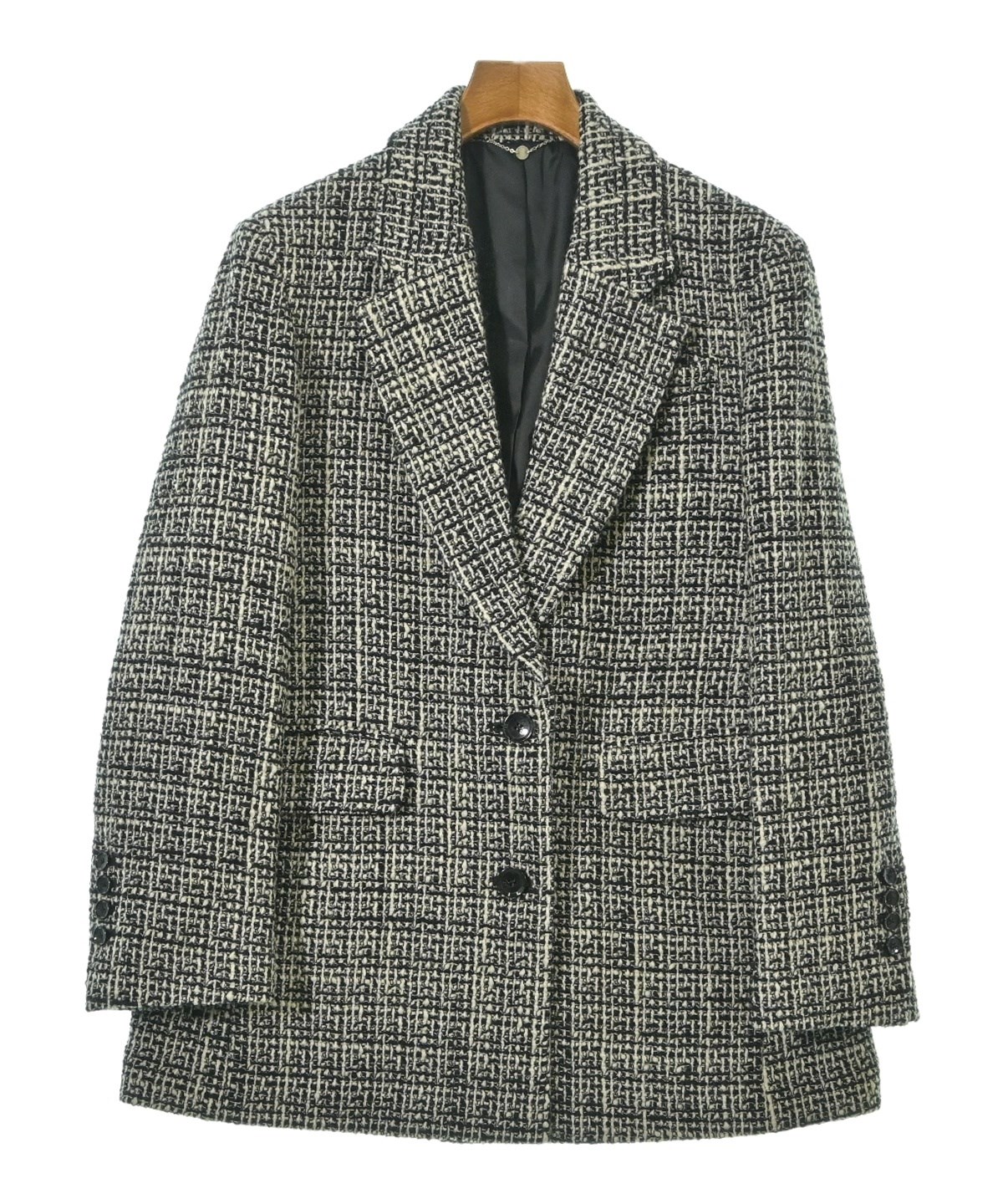 ★FRAY I.D ジャケット FRAY I.D】ツィードステンカラージャケット_240308008924 | EGAMI