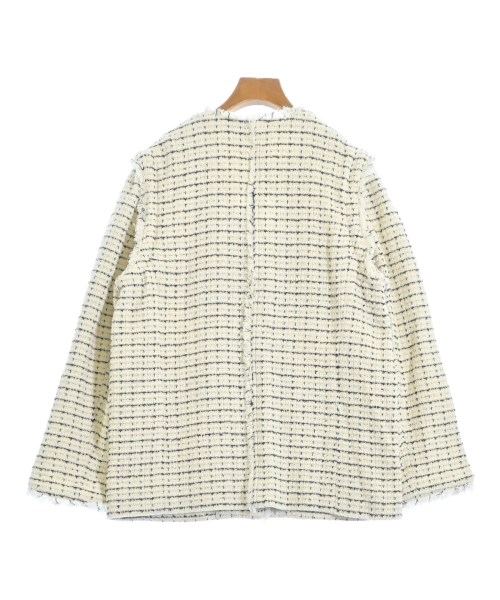 FRAY I.D（フレイアイディー）ノーカラージャケット 白 サイズ:0(S位) レディース/2200625408351