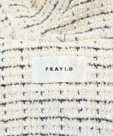 FRAY I.D（フレイアイディー）ノーカラージャケット 白 サイズ:0(S位) レディース/2200625408351