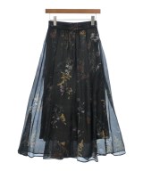 FRAY I.D（フレイアイディー）ロング・マキシ丈スカート 黒 サイズ:0(S位) レディース/2200641898044