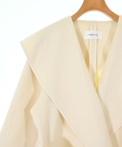FRAY I.D（フレイアイディー）チェスターコート 白 サイズ:F レディース/2200637549028