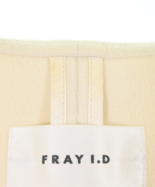 FRAY I.D（フレイアイディー）チェスターコート 白 サイズ:F レディース/2200637549028