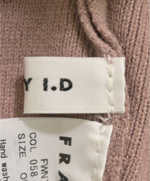 FRAY I.D（フレイアイディー）ニット・セーター ピンク サイズ:F レディース/2200637549073
