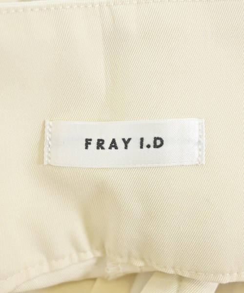 FRAY I.D（フレイアイディー）スラックス 白 サイズ:0(S位) レディース/2200592197463