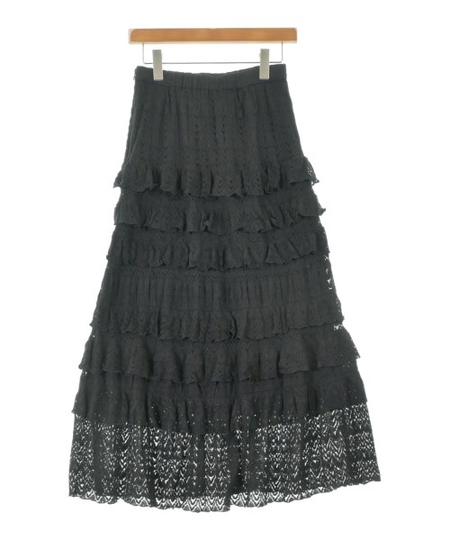 FRAY I.D（フレイアイディー）ロング・マキシ丈スカート 黒 サイズ:1(M位) レディース/2200612511026