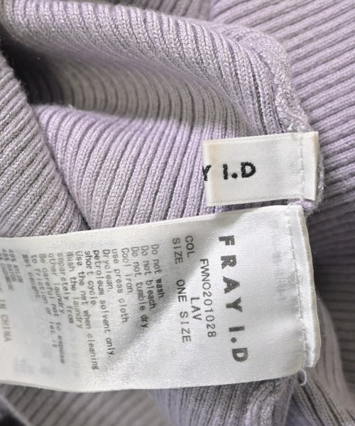 FRAY I.D（フレイアイディー）ワンピース 紫 サイズ:ONE レディース/2200622346175