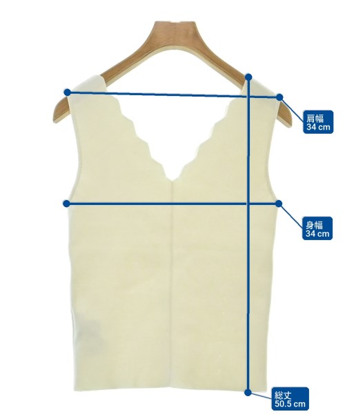 FRAY I.D（フレイアイディー）ニット・セーター 白 サイズ:1(M位) レディース/2200622346199