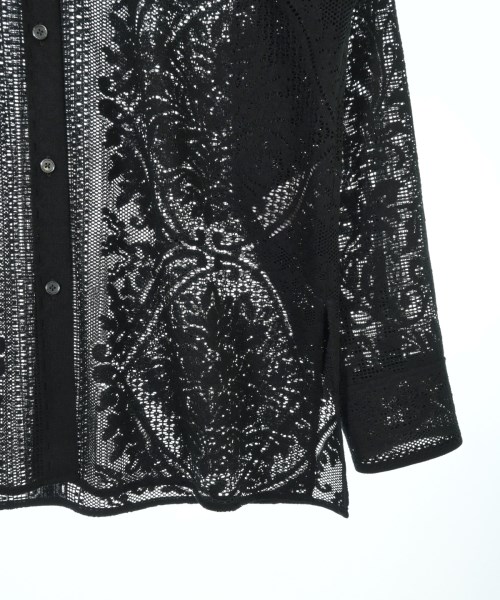 FRAY I.D（フレイアイディー）カジュアルシャツ 黒 サイズ:0(S位) レディース/2200623204016