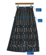 FRAY I.D（フレイアイディー）ロング・マキシ丈スカート 黒 サイズ:0(S位) レディース/2200624690030