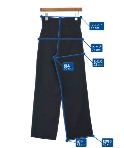 FRAY I.D（フレイアイディー）スラックス 紺 サイズ:0(S位) レディース/2200621832013