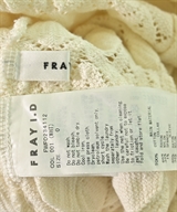 FRAY I.D（フレイアイディー）ワンピース 白 サイズ:0(S位) レディース/2200619598013