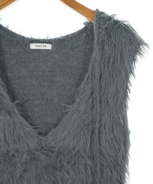 FRAY I.D（フレイアイディー）ベスト グレー サイズ:F レディース/2200619598037