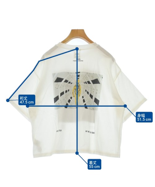 FRAY I.D（フレイアイディー）Tシャツ・カットソー 白 サイズ:ONE レディース/2200619600129