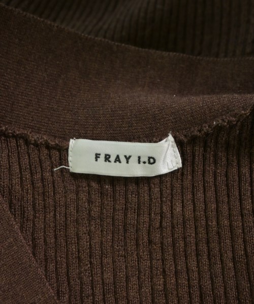 FRAY I.D（フレイアイディー）ニット・セーター 茶 サイズ:F レディース/2200633049041