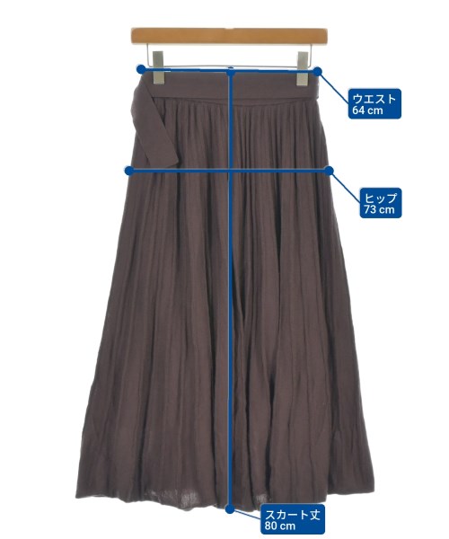 FRAY I.D（フレイアイディー）ロング・マキシ丈スカート 茶 サイズ:F レディース/2200619960032