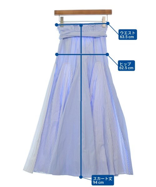 FRAY I.D（フレイアイディー）ロング・マキシ丈スカート 青 サイズ:0(S位) レディース/2200607436143