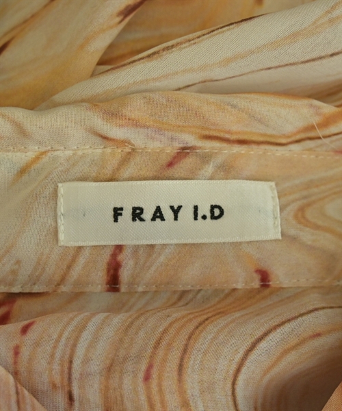 FRAY I.D（フレイアイディー）ブラウス 茶 サイズ:F レディース/2200601059683