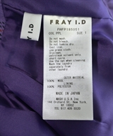 FRAY I.D（フレイアイディー）その他 紫 サイズ:1(M位) レディース/2200601059768