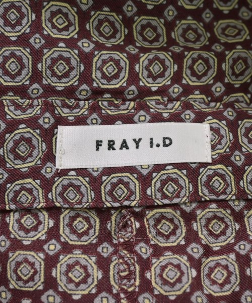 FRAY I.D（フレイアイディー）シャツワンピース 茶 サイズ:1(M位) レディース/2200613810166