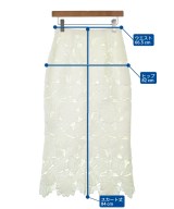 FRAY I.D（フレイアイディー）ロング・マキシ丈スカート 白 サイズ:1(M位) レディース/2200610096068