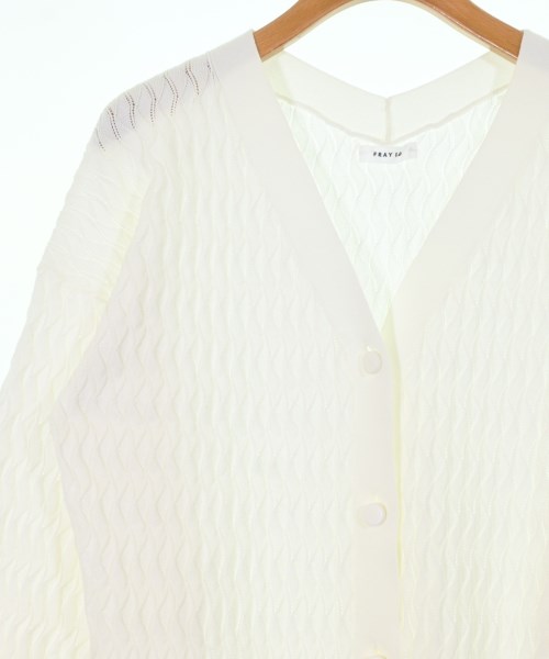 FRAY I.D（フレイアイディー）カーディガン 白 サイズ:F レディース/2200618446117