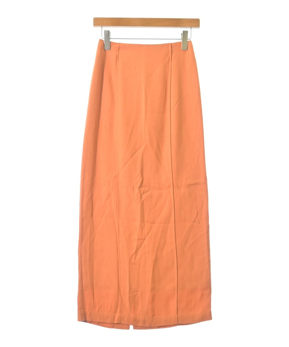 新品❤️ロゴプリント フレアスカート /オレンジ/グリーン フラワープリント フレアスカート タグ付き 花柄 緑 赤 11号 - メルカリ