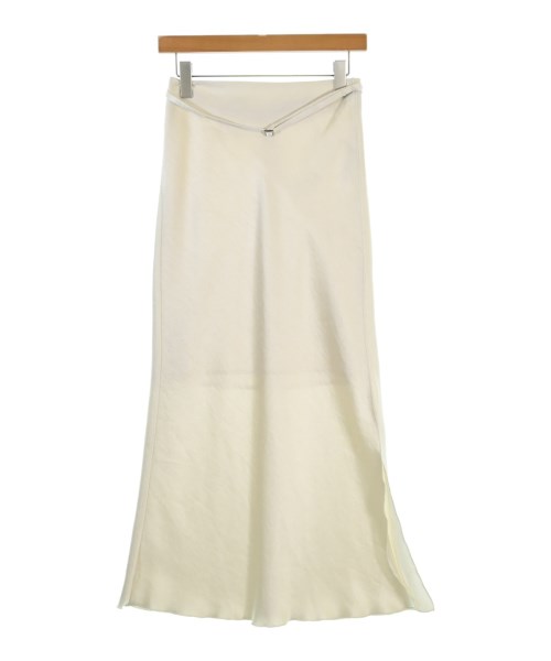 FRAY I.D(フレイアイディー)ロング・マキシ丈スカート 白 サイズ:1(M位)/2200658336034