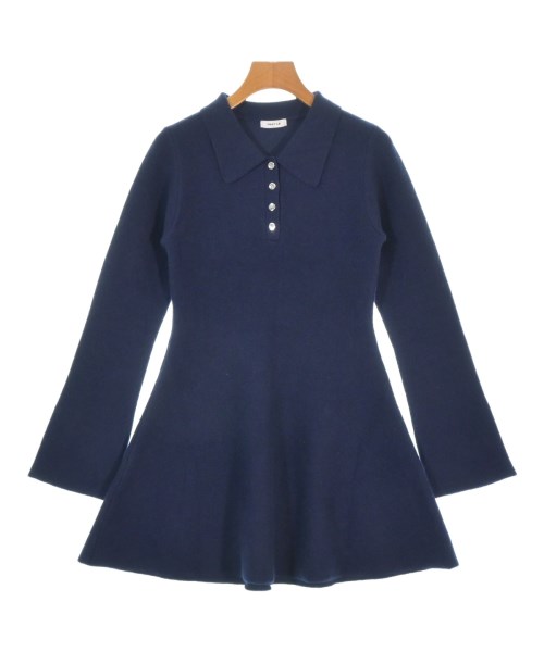 FRAY I.D(フレイアイディー)ワンピース 紺 サイズ:F/2200671871130