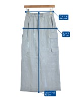 FRAY I.D（フレイアイディー）ロング・マキシ丈スカート 青 サイズ:0(S位) レディース/2200669131055