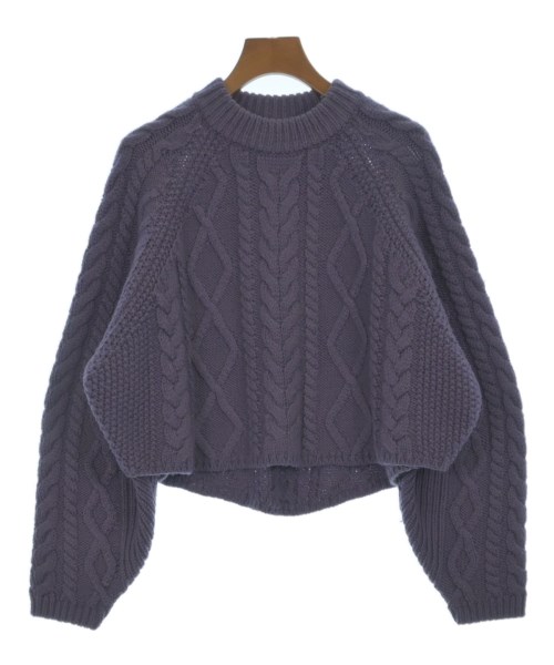 FRAY I.D(フレイアイディー)ニット・セーター 紫 サイズ:ONE/2200670283026