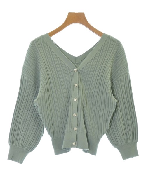 FRAY I.D(フレイアイディー)カーディガン 緑 サイズ:F/2200670283040