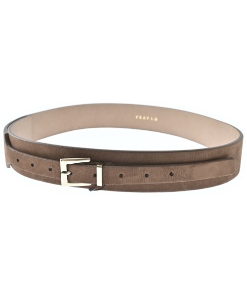 FRAY I.D(フレイアイディー)ベルト 茶 サイズ:F/2200672262166