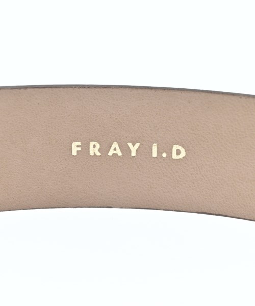 FRAY I.D（フレイアイディー）ベルト 茶 サイズ:F レディース/2200672262166