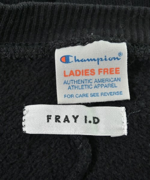 FRAY I.D（フレイアイディー）スウェット 黒 サイズ:F レディース/2200668588010