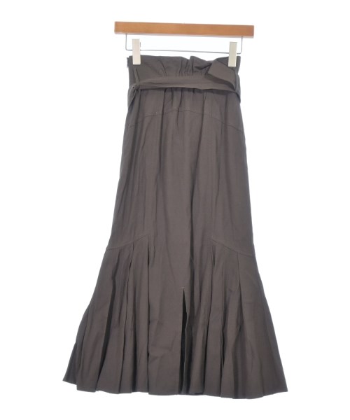 FRAY I.D（フレイアイディー）ロング・マキシ丈スカート 茶 サイズ:00(XS位) レディース/2200670876075