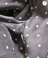 FRAY I.D（フレイアイディー）ワンピース グレー サイズ:1(M位) レディース/2200677487021