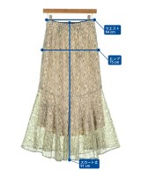 FRAY I.D（フレイアイディー）ロング・マキシ丈スカート 白 サイズ:1(M位) レディース/2200672576089