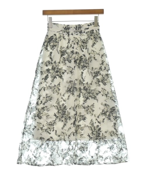 FRAY I.D（フレイアイディー）ロング・マキシ丈スカート 白 サイズ:0(S位) レディース/2200679054047