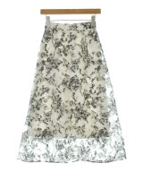 FRAY I.D（フレイアイディー）ロング・マキシ丈スカート 白 サイズ:0(S位) レディース/2200679054047