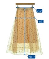 FRAY I.D（フレイアイディー）ロング・マキシ丈スカート ベージュ サイズ:0(S位) レディース/2200676976038